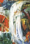 Franz Marc The Bewitched Mill (mk34) oil on canvas